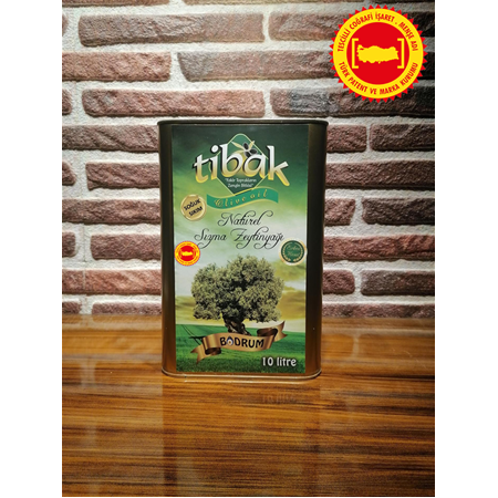 Erken Hasat Soğuk Sıkım Natürel Sızma Zeytinyağı 10 LT Teneke