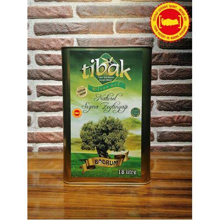 Erken Hasat Soğuk Sıkım Natürel Sızma Zeytinyağı 18 LT Teneke